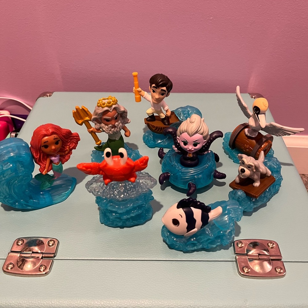 The little mermaid McDonald’s set